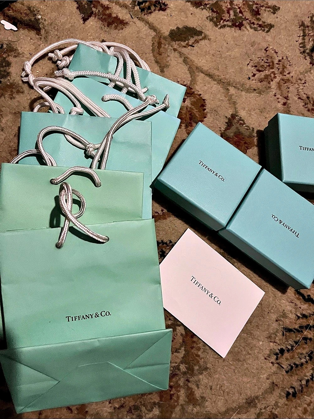 Tiffany & Co. Tiffany Blue Gift Packaging Lot